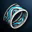 Blue Coral Ring