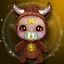 Taurus Agathion Charm