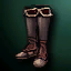 Sealed Red Flame Boots