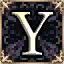 Hot Spring Letter Y