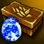 Sapphire Treasure Chest of Good Fortune