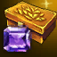 Tanzanite Treasure Chest of Good Fortune