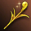 Golden Iris Hairpin