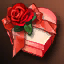 Heart Rose Box