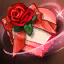 Shining Heart Rose Box