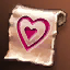 Pink's Heart Scroll