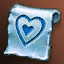 Blue Draco's Heart Scroll