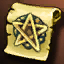 Golden Ram Insignia Enchant Scroll